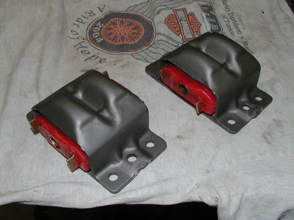 Poly motor mount conversion. Nova Tech